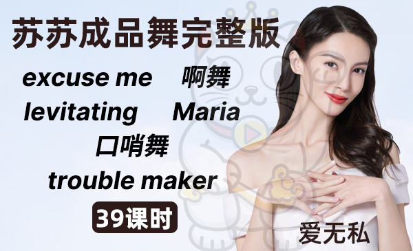 excuse me/口哨舞/trouble maker/啊舞蹈/levitating/Maria